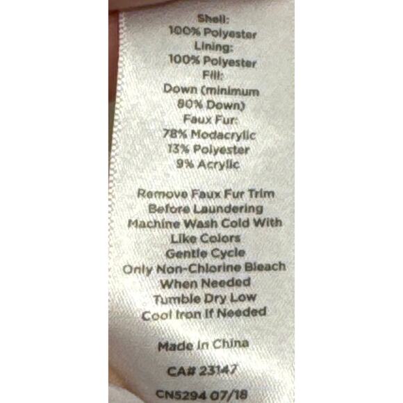 Talbots Quilted Ivory Women's Jacket Size 3X - Picture 6 of 6